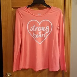 Justice long sleeve tshirt